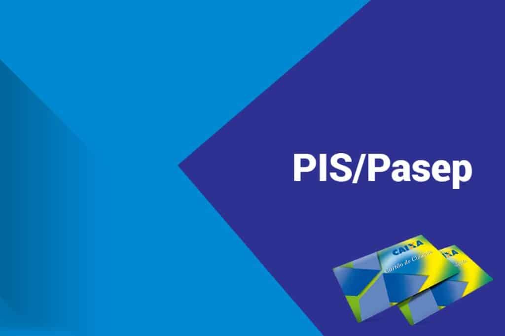 Capa de cartela PIS/Pasep para benefícios sociais e trabalhistas.